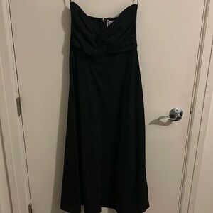 Strapless black dress brand Audrey Parks size medium. NWT